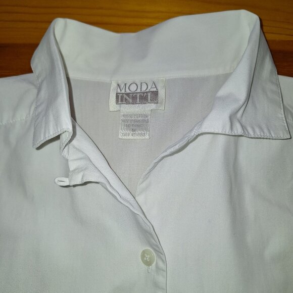 Vintage Moda International Long Sleeve Button-up Top - Picture 4 of 5